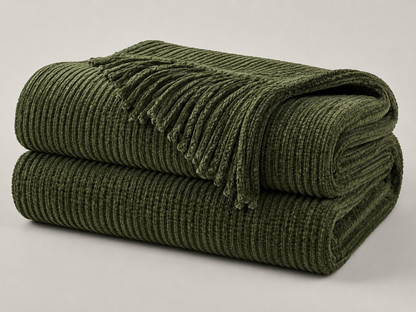 Dekorative Kuscheldecke